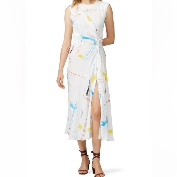 Cedric Charlie’s Fantasy print dress size 10 - Picture 1 of 11